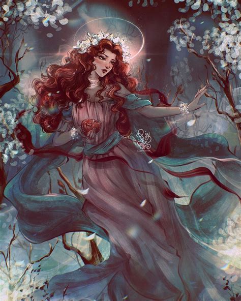 Goddess of spring in pagan mythology